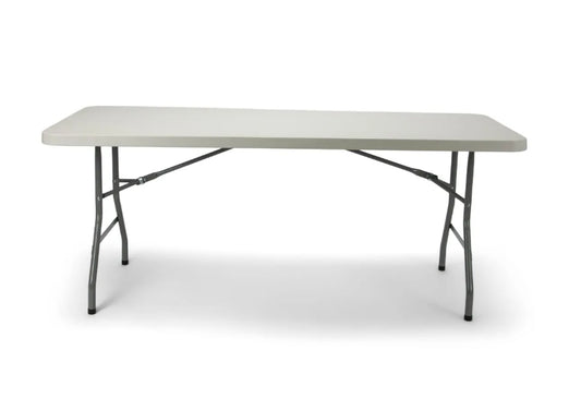 72" x 30" (6 Ft) Rectangle Heavy Duty Fold Plastic Table